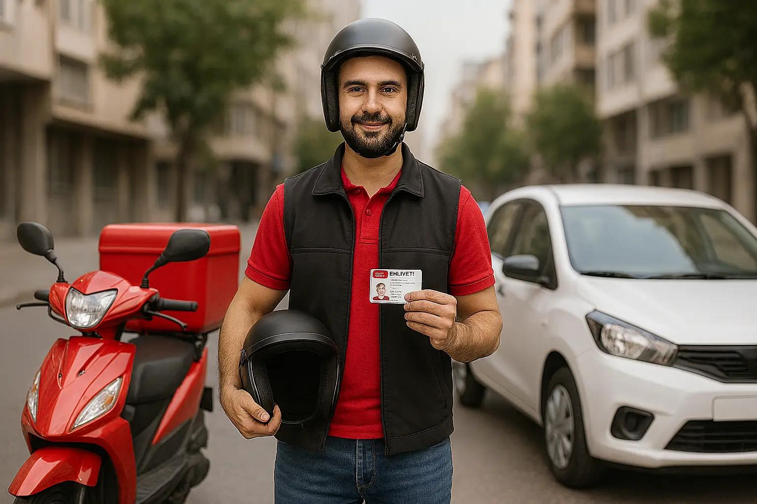 Motor Kurye Olmak İçin Hangi Ehliyete İhtiyacınız Var?